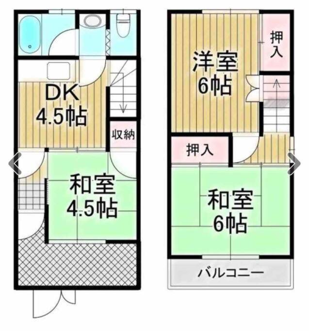 Osaka Misaki Traditional Japanese House 2-6 Ppl Near Station Buitenkant foto